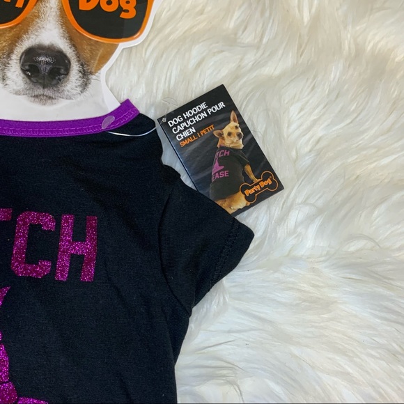 Witch Please Halloween Party Dog costume Shirt Small - Picture 4 of 7